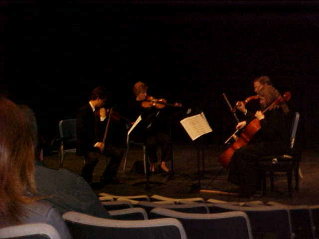 UCO String Quartet performing Seance, Composer - Daniel Perttu